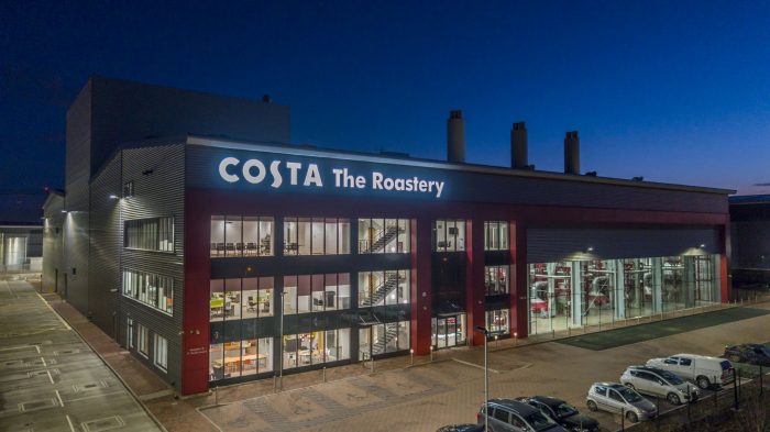 Costa Roastery by Drone