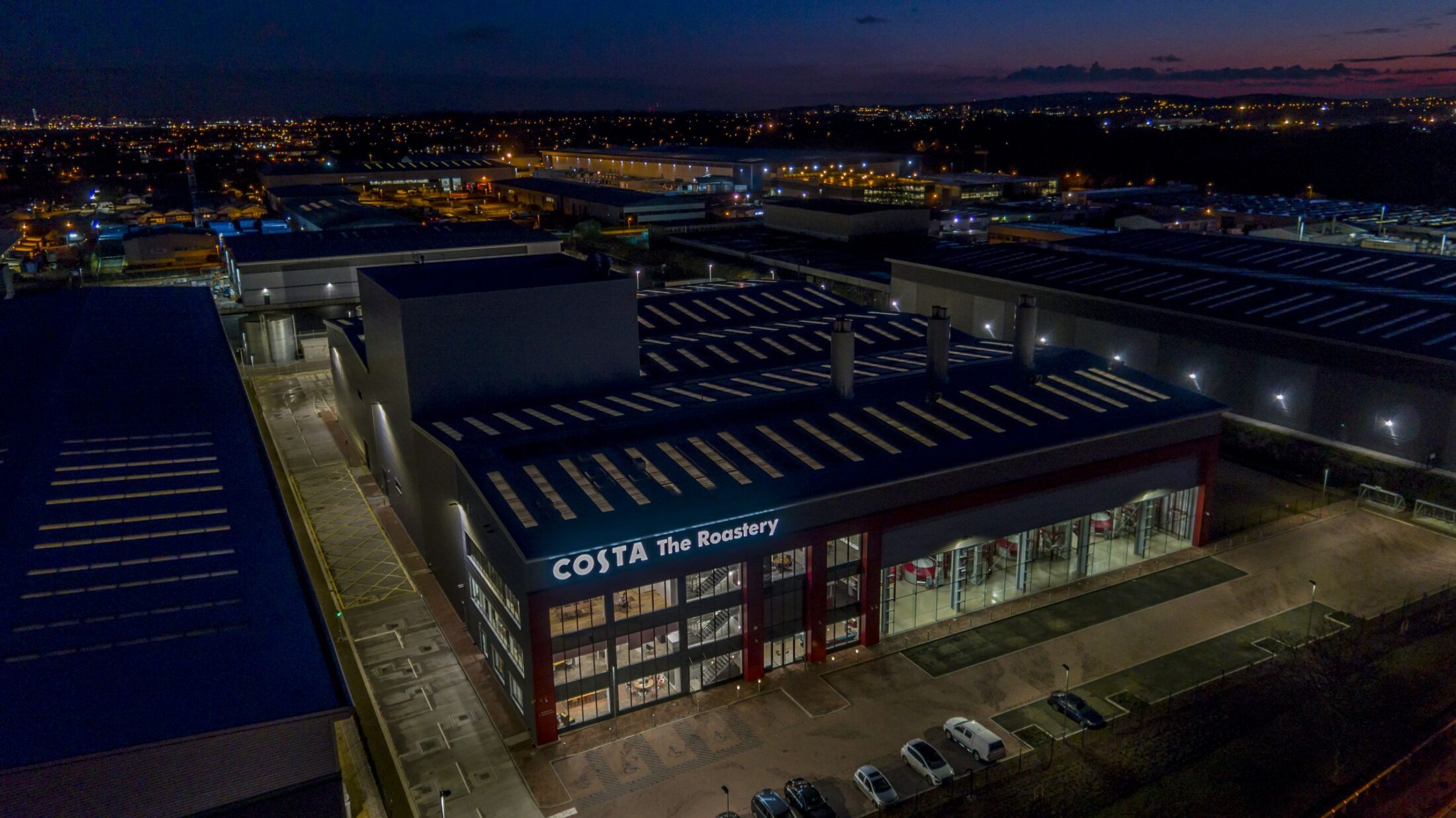 Costa Roastery by Drone