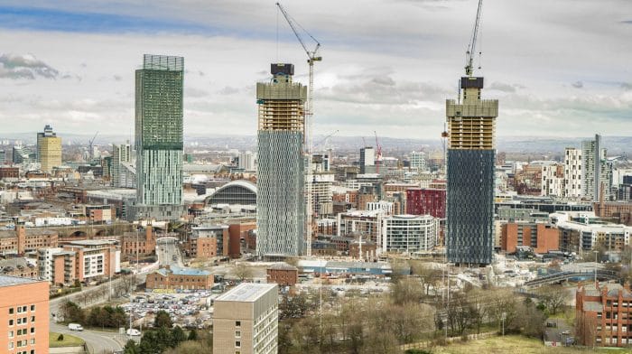Drone filming and photography of Manchester