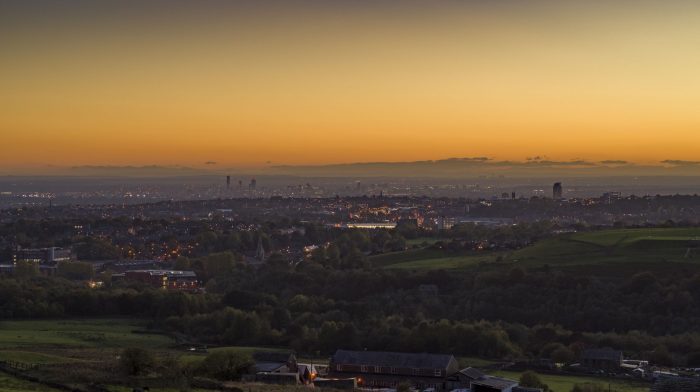 Sunset filmed by Drone Photography