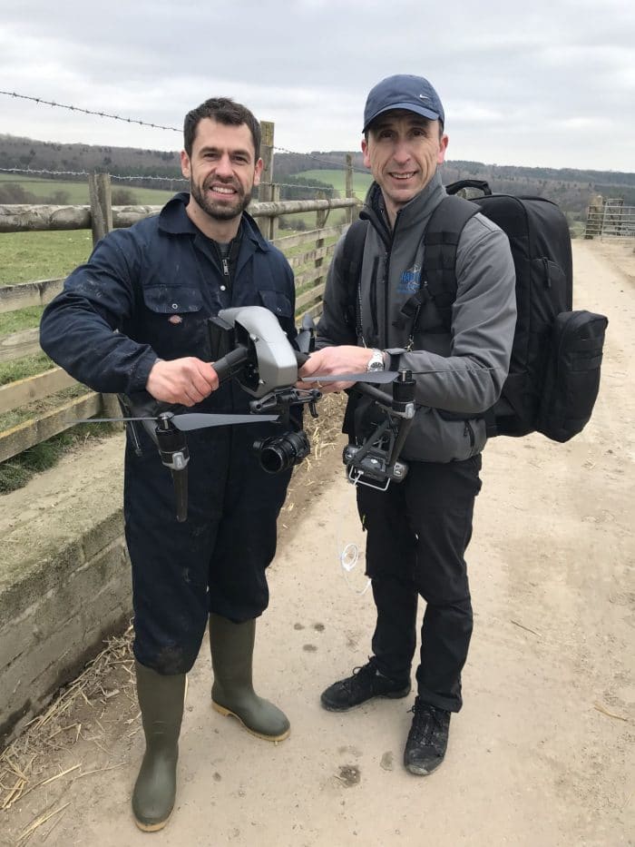 Springtime on the farm filming for CH5 TV