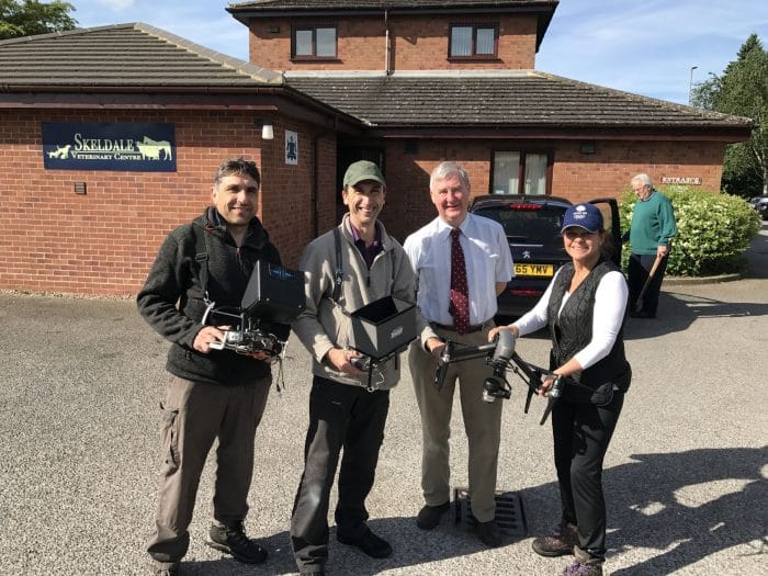 Filming on Ch5 TV The Yorkshire Vet