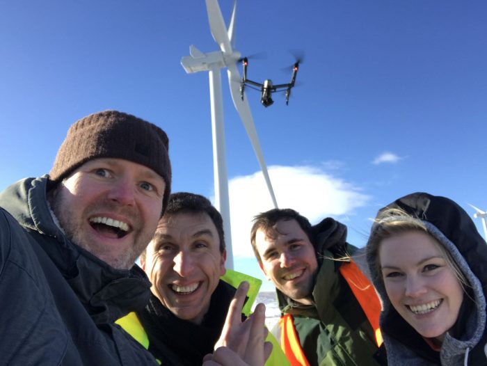 Drones and Wind Turbines