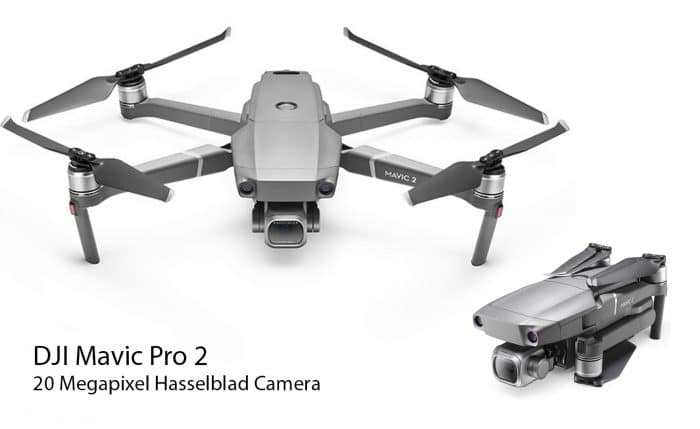 DJI Mavic Pro 2 professional drone filming
