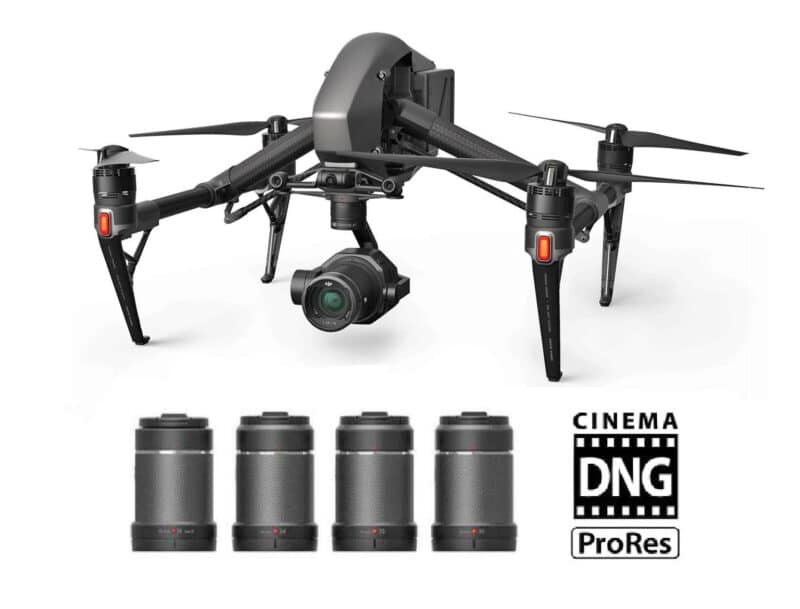 picture of the DJI inspire 2 drone