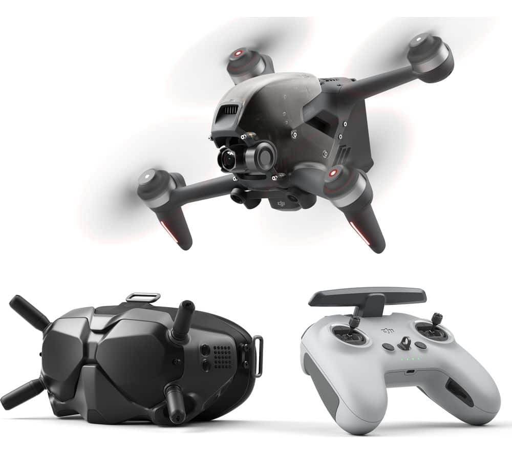 Creative FPV (First Person View) drone filming Halo Vue