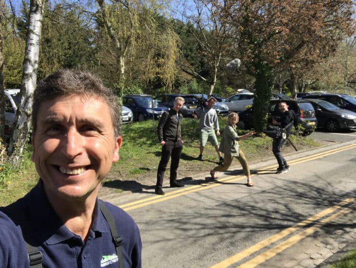 BBC Countryfile, Helen Skelton, John Craven, drone filming , drone pilot