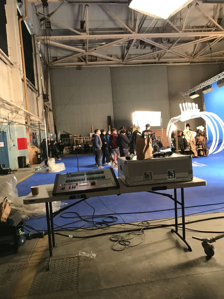 Halo Vue drone crew behind the scenes on BBC and HBO Gentleman Jack