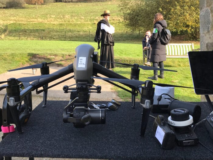 A behind the scenes look at our time drone filming and acting as drone pilot for the Sally Wainwright hit tv drama Gentleman Jack