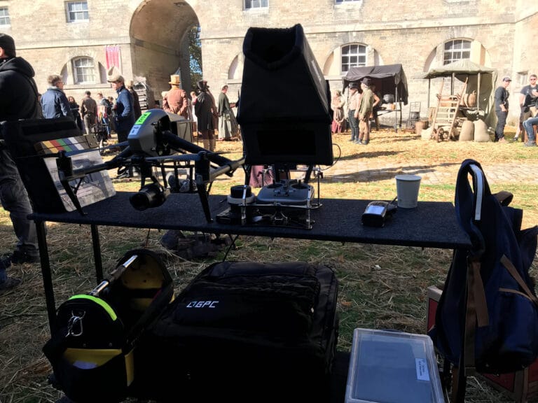 Gentleman Jack period drama filming on location in Yorkshire