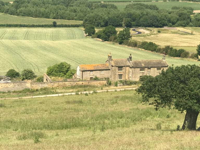 Gentleman Jack period drama filming on location in Yorkshire
