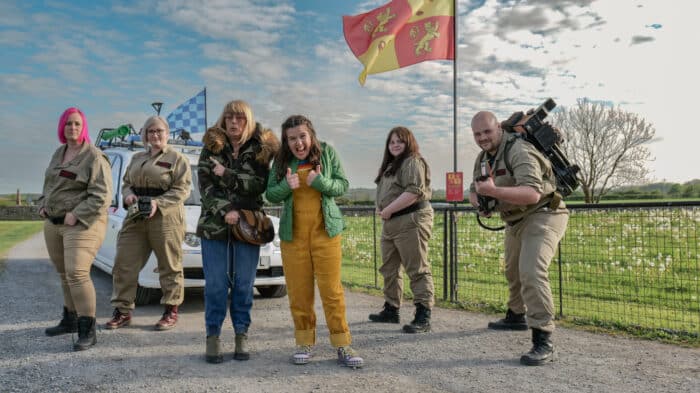 Rosie Jones and Fay Ripley meet the Welsh Ghost Busters
