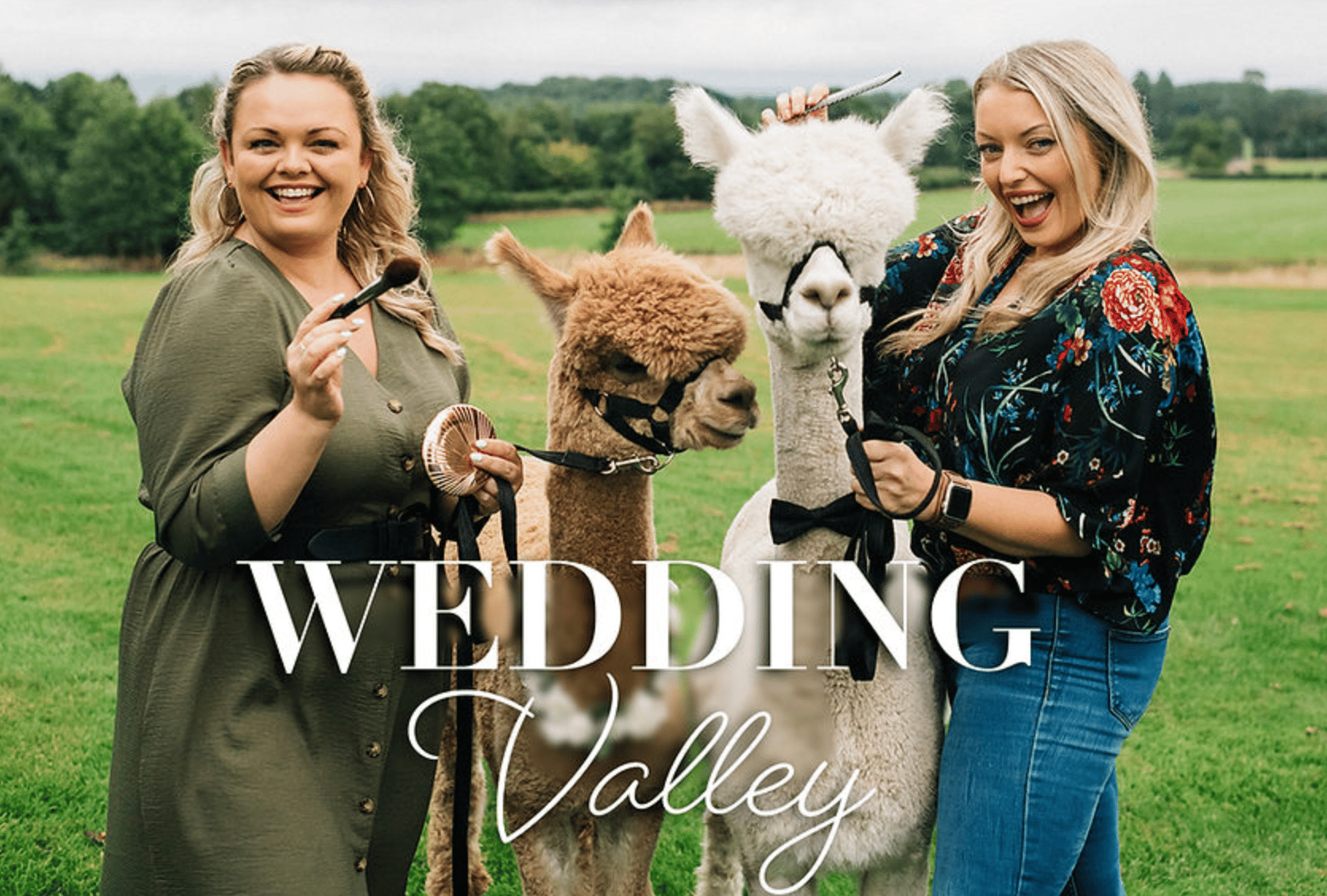 Caption card for the TV program on Ch4, Wedding Valley