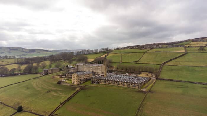 Oats Mill is set in the countryside surrounded by fields and is located above Luddenden Village in Calderdale West Yorkshire.