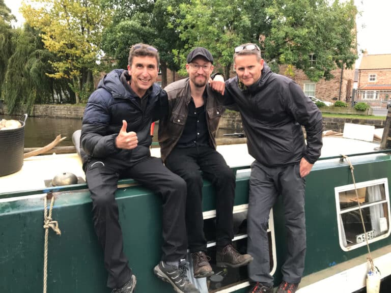 Halo Vue drone filming for Canal Boat Diaries with Robbie Cumming