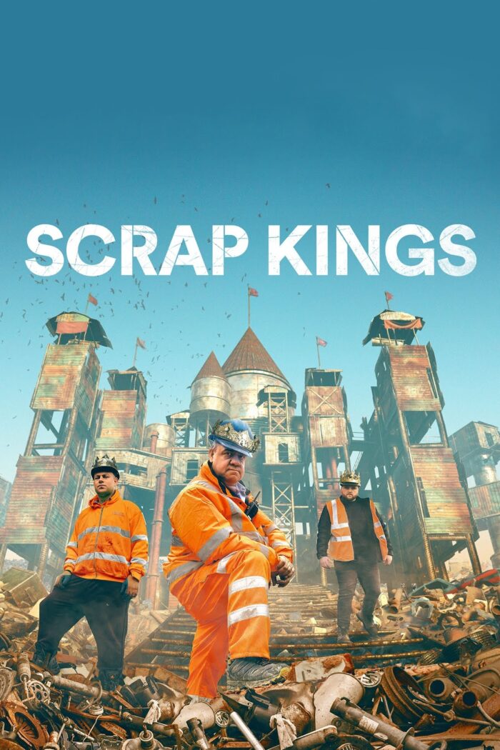 Caption card for the TV program on Ch5, Scrap Kings