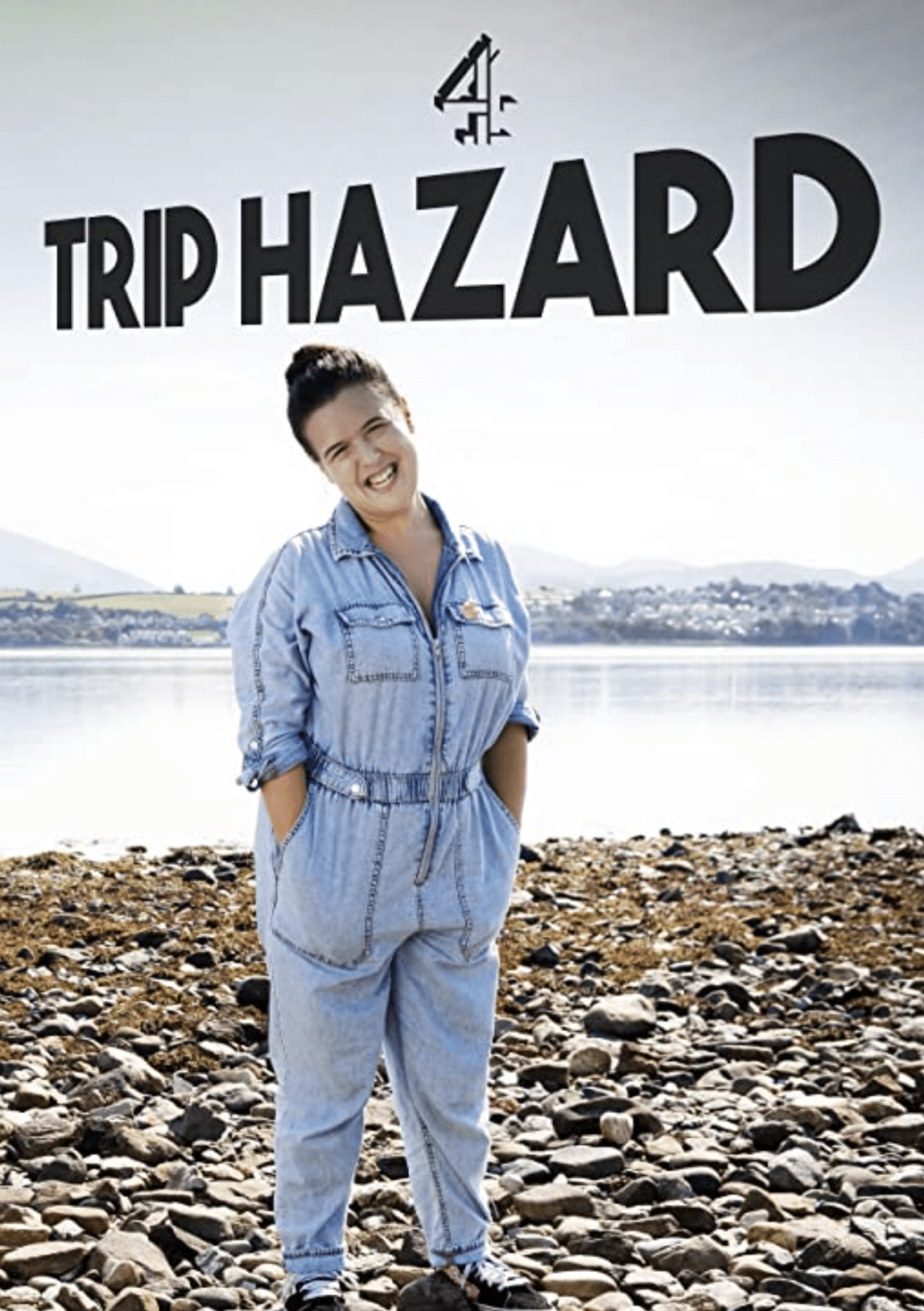 Title card for Rosie Jones’s Trip Hazard on Channel 4