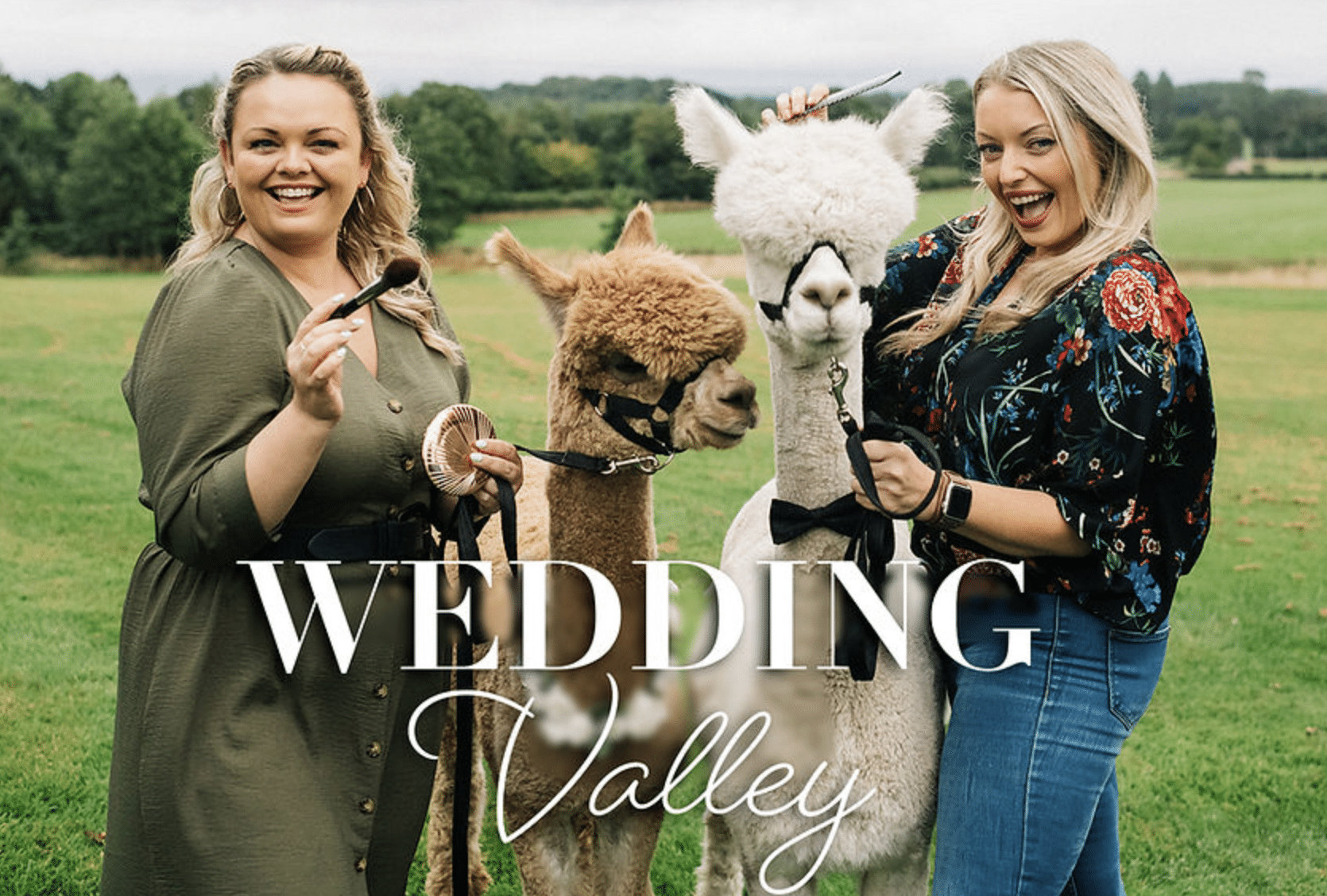 Caption card for the TV program on Ch 5, Wedding Valley