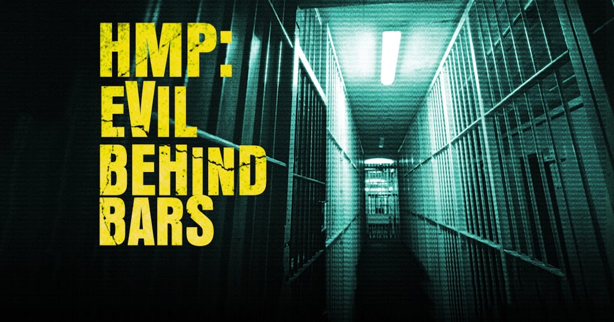 Caption card for the TV program on Ch 5, HMP: Evil Behind Bars