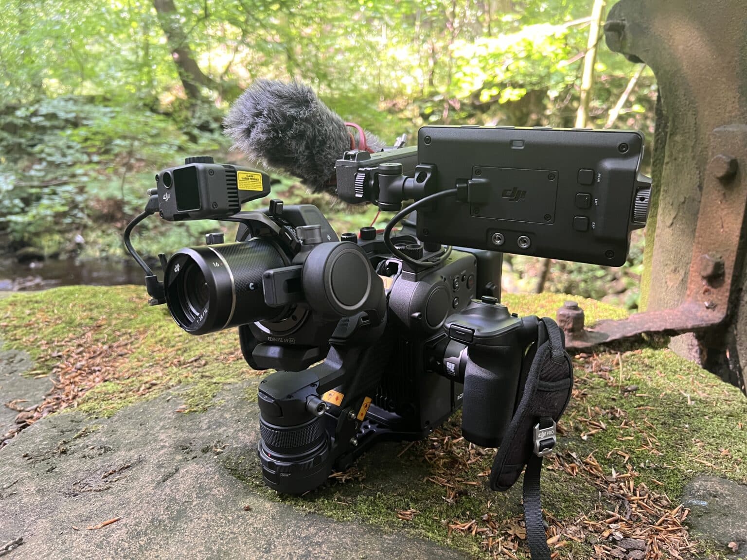 The new DJI Ronin 4D cinema camera on location