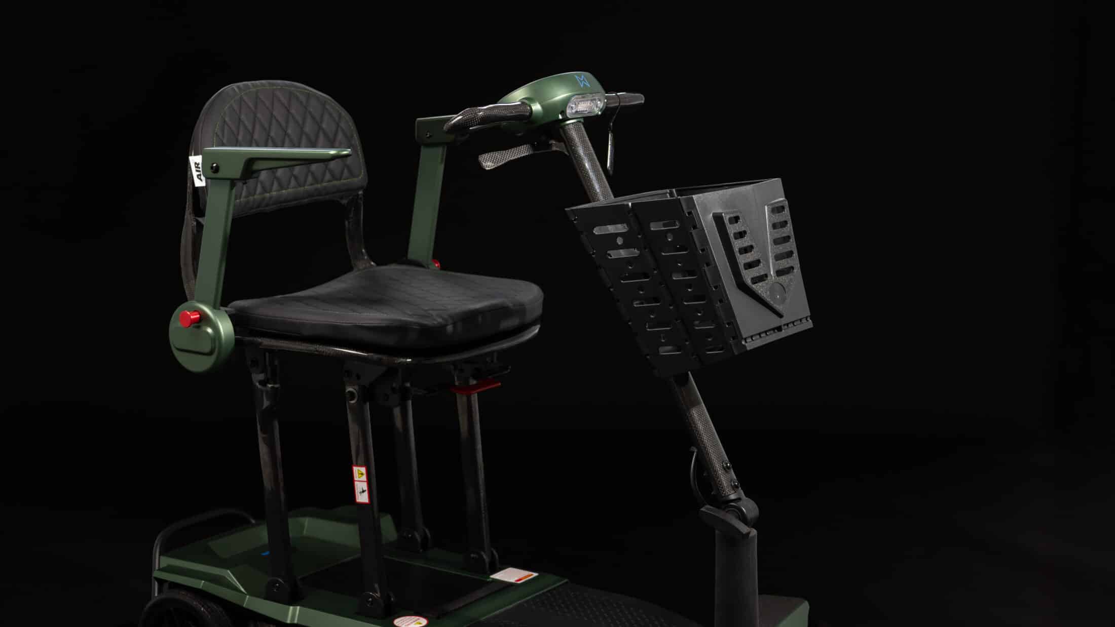 Monarch Mobility Air Carbon studio product photography