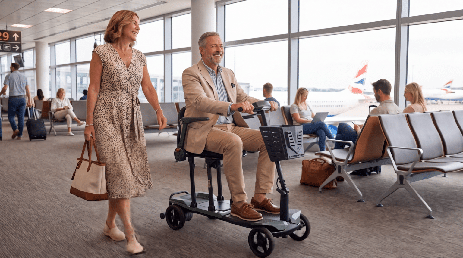 Monarch Mobility Air Carbon AI lifestyle imagery