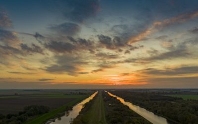 SDrone filming of the River Don in South Yorkshire