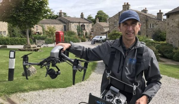 Phil Fearnley, drone pilot, Emmerdale, ITV